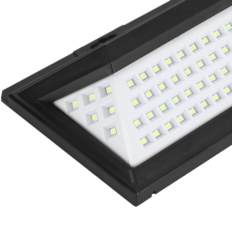 LED Inductive Solar Wall Lamp IP44 Waterproof Black Shell White