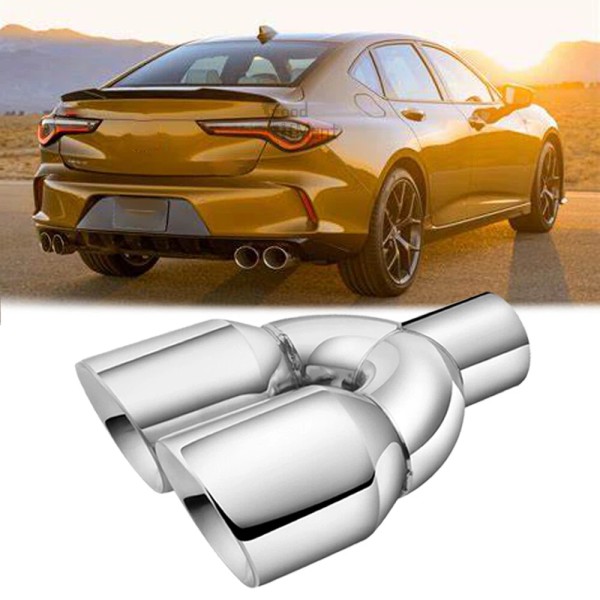GOODFITMENT For Acura TLX 2.0L 3.5L 9.5" Length Dual Exhaust