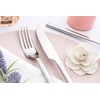 Grunwerg Contemporary Collection Chopstick Teaspoons TESCHP, 18/0 Stainless Steel, Set