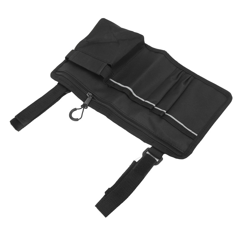 Wheelchair Side Storage Bag Organizer Waterproof Multi Pocket Armrest Pouch