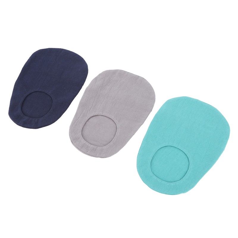 3pcs Ostomy Bag Cover Washable Detachable Dust Proof Mixed Colors