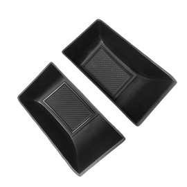 MACHSWON Front Door Container Storage Box Cover, Side Door Armrest Handle Storage Compartment Cover, 2022-2023 Compatible with BYD Atto 3 Yuan Plus, Front Door