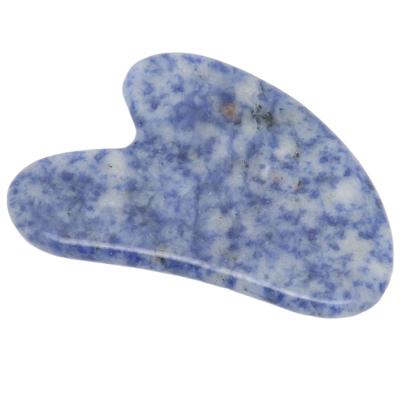 Multifunction Gua Sha Board Heart Shaped Smoothing Surfaces Facial Body