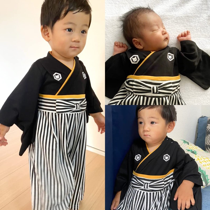 [Aenak] Miscellaneous Goods Ism Hakama Romper Boys First Eating First