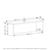 Furinno Helena Kitchen Counter Stackable Organizer Shelf, Set of 2,