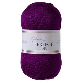 Utopia Crafts DK Double Knitting Yarn, 100g (Purple)