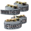 Tank Straps Motorcycle Tie Down Straps (4pk Grey) - 10.000