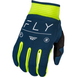 Fly Racing 2024 Adult F-16 Gloves (Navy/Hi-Vis/White X-Small)