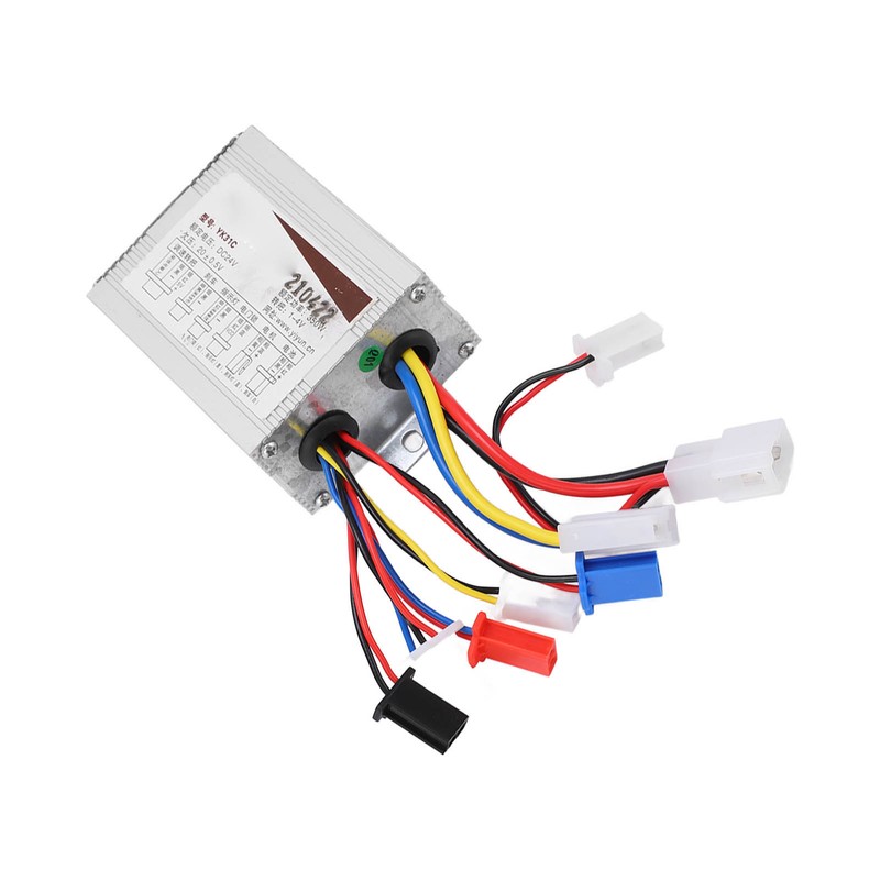 YK31 24V 350W Electric Scooter Controller DC Wire Drawing Motor