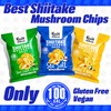Real Naturals mushroom chips from real shitake mushrooms (Variety Pack)