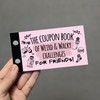 RED OCEAN Coupon Book Friendship Edition | Funny Challenges Book
