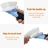 Soap Dispensing Replacement Dish Brush Storage Set with 2 PCS