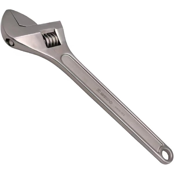 WEDO Adjustable Spanner Stainless Steel Adjustable Wrench Single Open-End Wrench