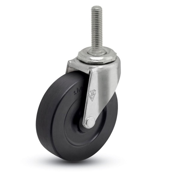 Shepherd Regent Series 5" Diameter Hard Rubber Wheel Swivel Caster,