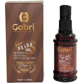 Aichun Beauty Gabri Beard Oil with Pump 75ml | Men's Beard & Skin Oil | Tames | Argan Oil