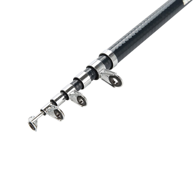 Lightweight Plastic Folding Integrated Fishing Rod and Enclosed Reel Tackle