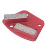 3Pcs Diamond Grinding Shoes 30 Grits Trapezoid Concrete Floor Cutting