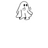 Calcomanía Fantasma Dedo Grosero Sticker Auto Suv Universal
