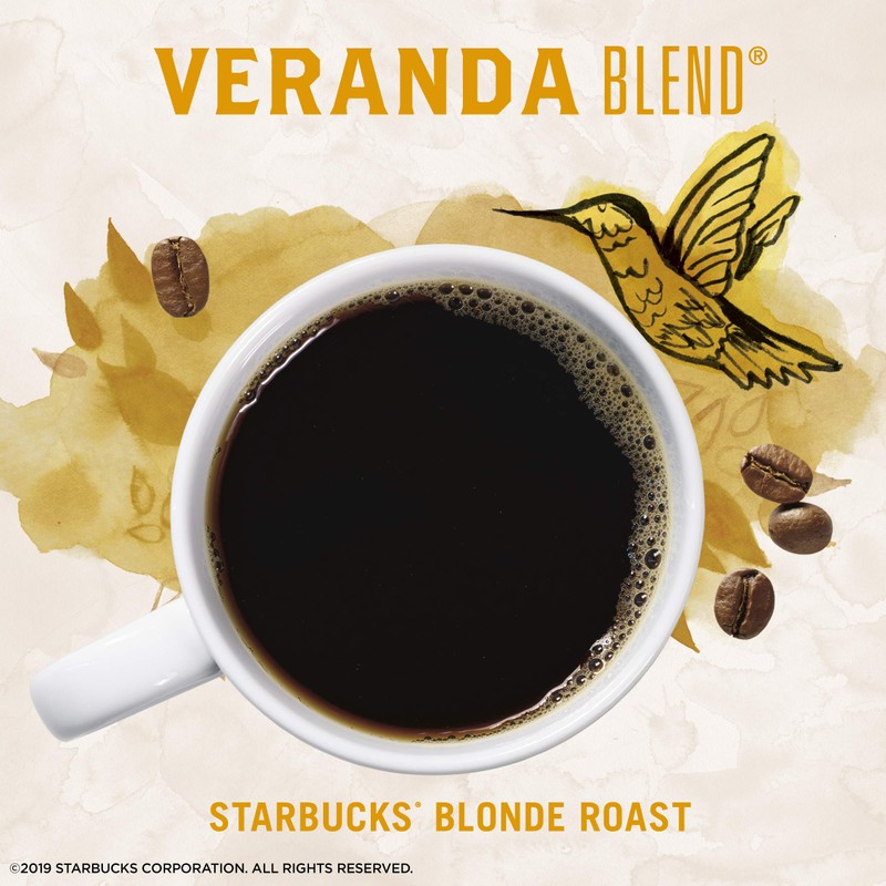 Starbucks VIA Instant Coffee Blonde Roast Packets — Veranda Blend