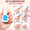 Nail Glue and Glue Remover Kit for Press On Acrylic