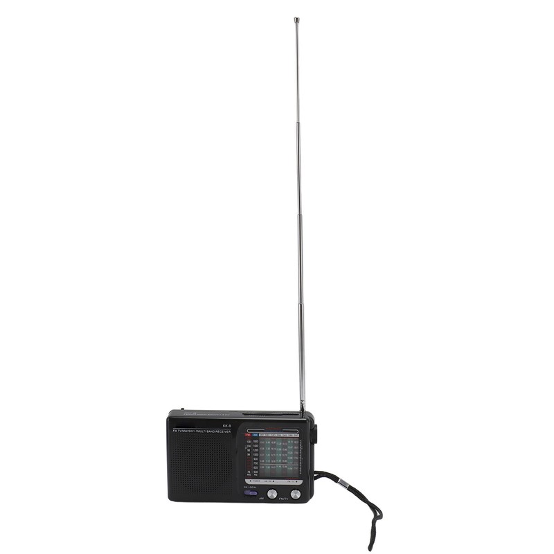 Portable Multi Band Radio FM MW SW Multifunction Built in