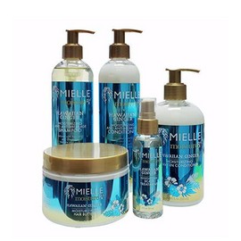 Mielle Organics Hawaiian Ginger Hair Care 5 piece set Shampoo Conditioner Oil