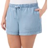 Hilary Radley Womens Lightweight Pull-on Tencel Short (US, Alpha, Medium,