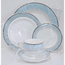 Noritake Alsatia New Lineage 5PC Place Setting Bone China 4758 "NEW"