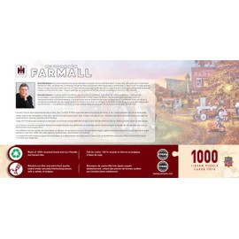 MasterPieces 1000 Piece Jigsaw Puzzle for Adults, Family, Or Youth - Farmall Panoramic - 13"x39"