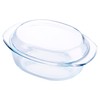 Oval Tempered Glass Casserole Dish, Tough Glass Casserole Baking Dish