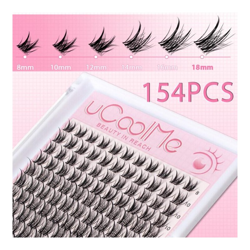 uCoolMe Lashes APHRODITE Lashes kit High Quality Eyelashes for a