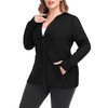 COOTRY Womens Plus Size Workout Jackets Full Zip Up Lightweight