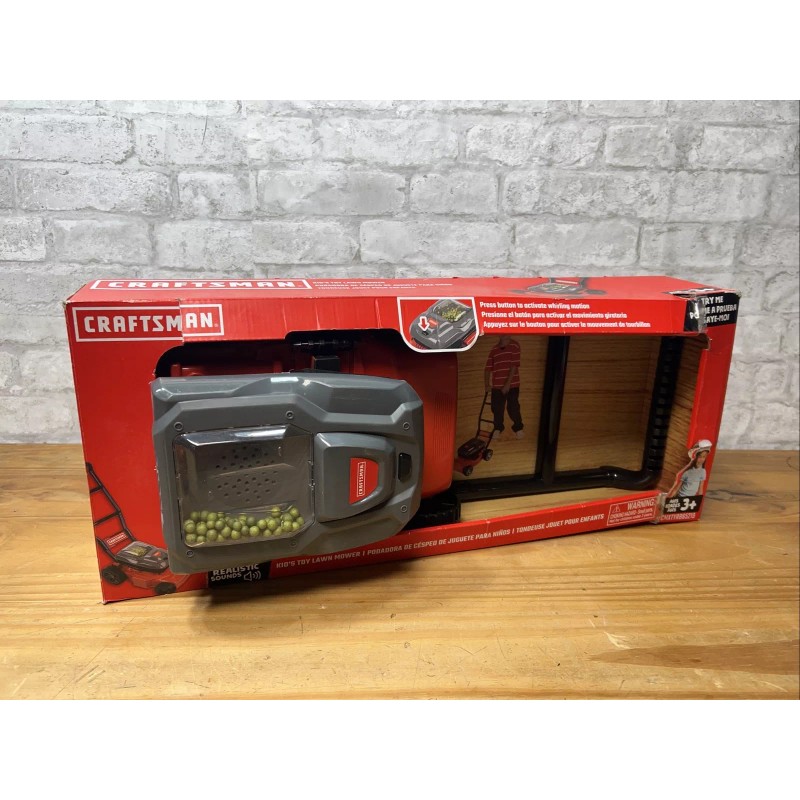 Crafstman Craftsman Kids Push Along Yard Work Toddler Interactive Toy