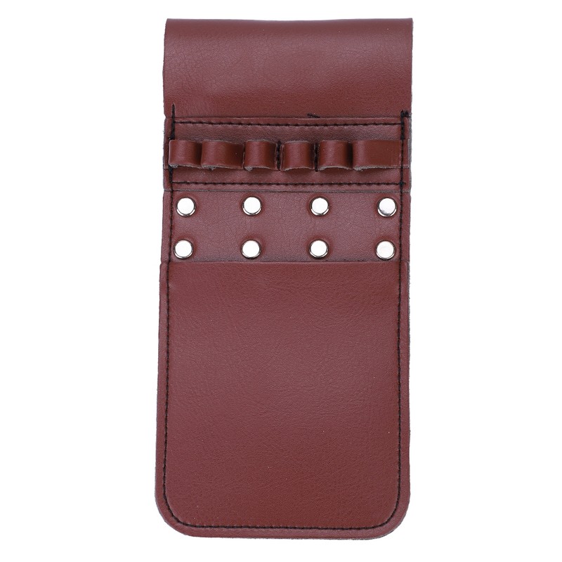 Portable Pocket Quiver PU Leather 6pcs Arrow Waist Holder Bag