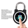 Fingerprint Padlock for Locker Drawer Office Gym, App Control, IP65,