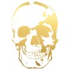 Finest Folia Skull Sticker Car Boat Motorcycle Caravan Decor K065