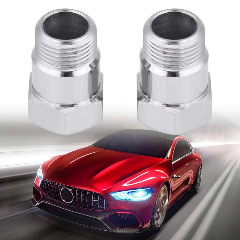 KIMISS 2Pcs O2 Sensor Spacer O2 Sensor Extender 32mm M18*1.5