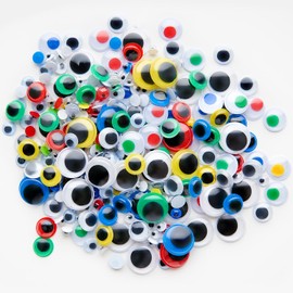ARTEZA Googly Eyes, 3000 Pieces, Variety of Sizes, Craft Supplies for Creating Puppets, Pet Rocks, Photos, and Dolls, Easter Egg Arts and Crafts
