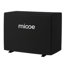 MICOE Swimming Pool Heat Pump Cover for Outside Units,Waterproof UV Resistant Dustproof Heater Cover, Winter Protection for Pool Heater 37.4”x15.35”x22.83” Black