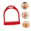 Kisangel Rapid Climb Stirrups for Saddle Safety Horse Stirrups Stable