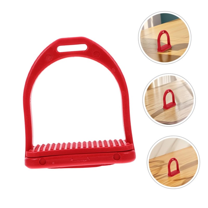 Kisangel Rapid Climb Stirrups for Saddle Safety Horse Stirrups Stable