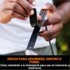 Gorilla Cinta de montaje de doble cara resistente, cinta negra,