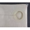 Manchester Mills Protect360° Shower Curtain Beige Boxed Stripe Microban HOOKLESS