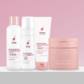 Dr. Deep [2+1] Dr. Deep Acfa Trouble Soothing Cleansing/Toner/Pad/Lotion Collection