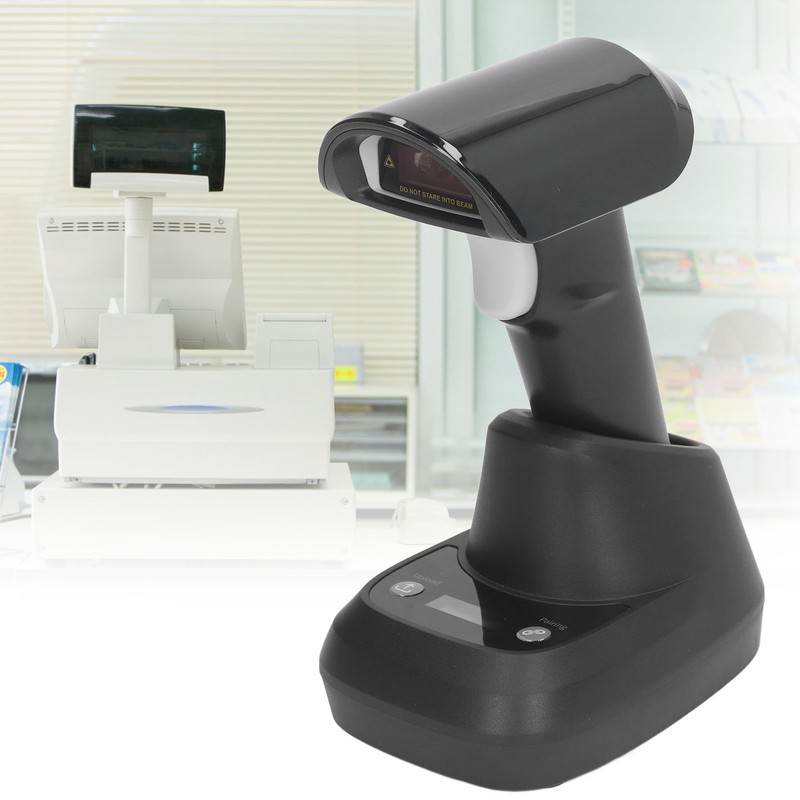 Bluetooth Barcode Scanner Wireles 1D 2D Bar Code Reader QR