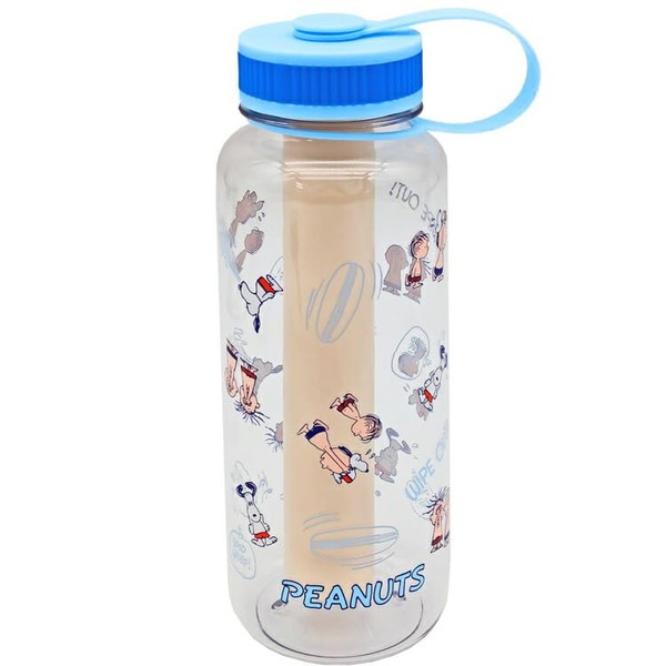 Ken Onishi PEANUTS Clear with Ice Tube PL-2200 Drink Bottle