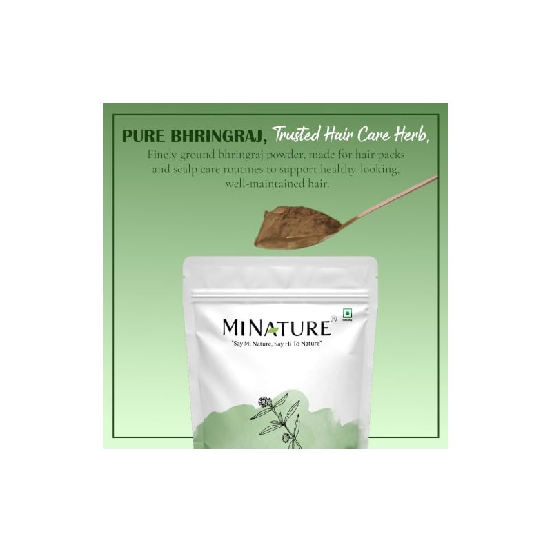 Polvo Bhringraj Eclipta Prostrata Por Nature 227 100 Natural Puro
