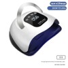 320W UV LED Red Light Nail Lamp with Smart Sensor - Fast Curing Anti-Cure Black Hand Gel Pole for Home and Salon, 02 USA, 1 / 스마트 센서가 장착된 320W UV LED 적색광 네일 램프 - 가정 및 미용실용 빠른 경화 방지 블랙 핸드 젤 폴, 02 미국, 1