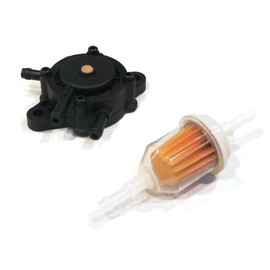 The ROP Shop | Fuel Filter & Pump for Stens 520-590, 520590, Oregon 07-700, 07700 Garden Lawn