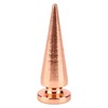 100set Punk Cone Spikes Studs Rose Gold Pointed Electroplating Burr